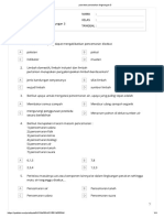 Post Test Perubahan Lingkungan 3