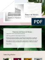 Funciones del Banco de México (BANXICO