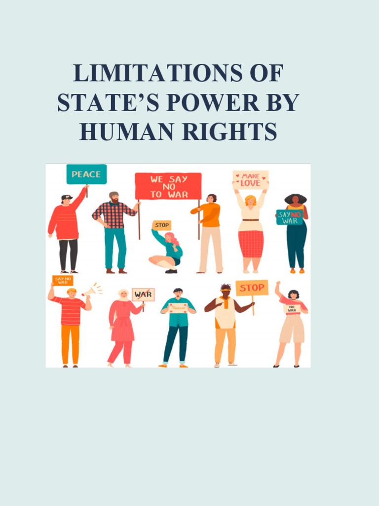 Limitations of State PDF Human Rights International Law