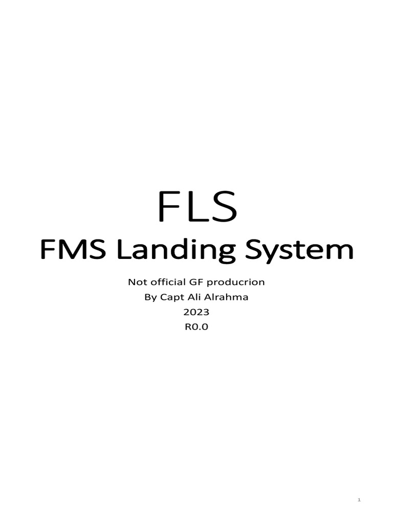 FLS PDF | PDF | Aviation | Equipment