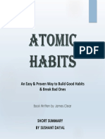 Atomic Habits - Book Summary - Sushant Dayal