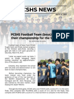 PCSHS Football Team Wins 9th Championship Title
