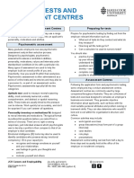 Aptitude Tests and Assessment Centres