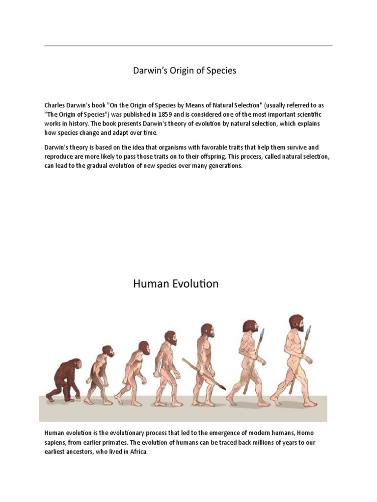 THE ORIGIN OF SPECIES BOOK PDF DOWNLOAD intelligence overview