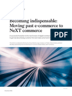 Becoming Indispensable Moving Past e Commerce To Next Commerce