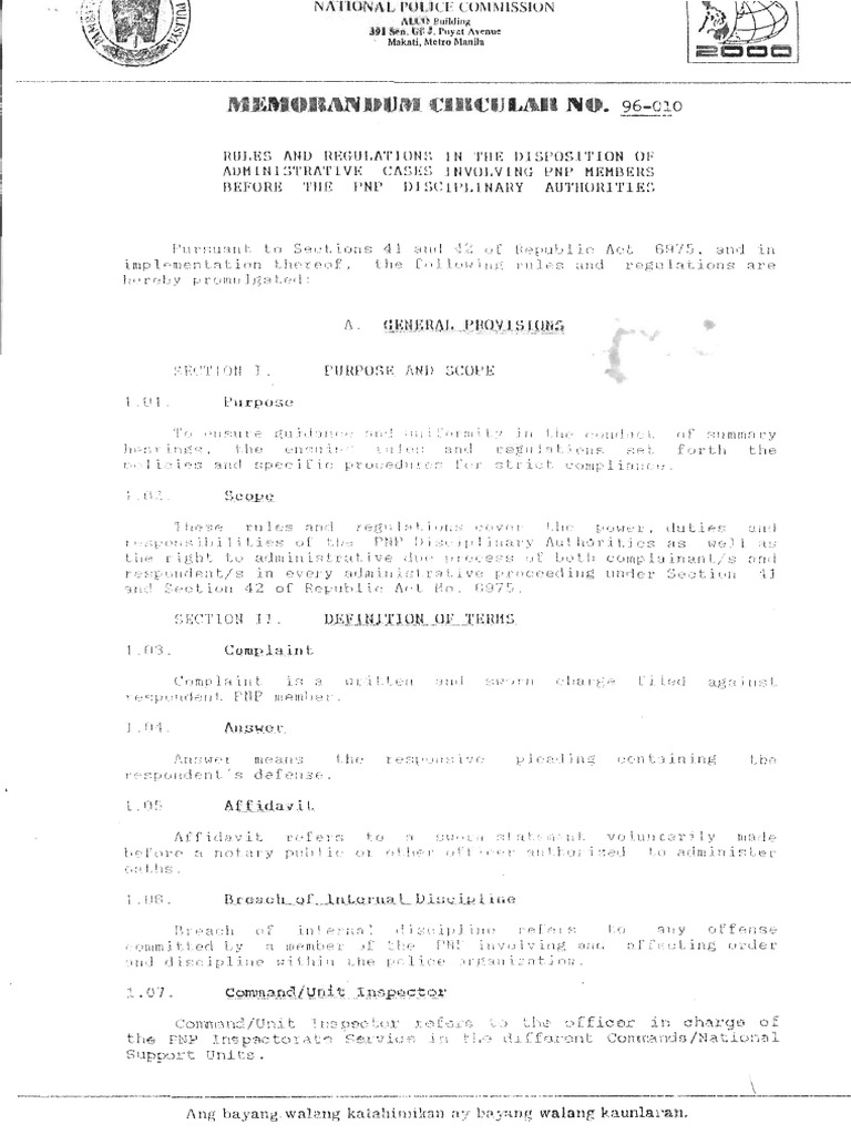 MC 96-010 | PDF