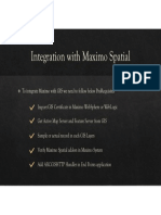 Integration With Maximo Spatial