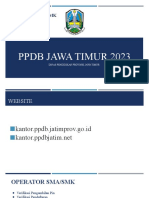 OPERATOR SMA - SMK Sosialisasi PPDB JAWA TIMUR 2023 050323