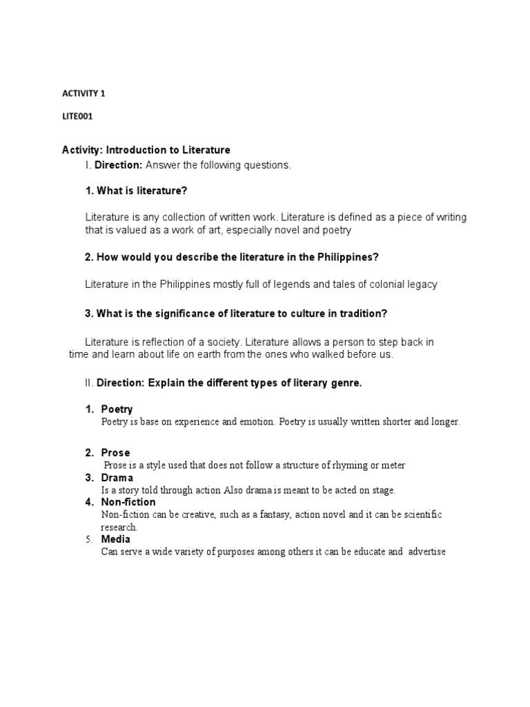 Lite 1 | PDF | General Fiction
