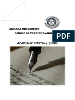 Writing Booklet (Academic)