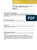 2023 Milestone Accomplishments Template