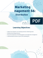 Marketing Management S6:: Distribution