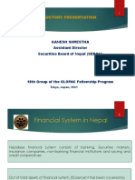 Nepalese Financial System Overview