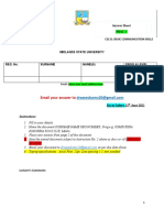 CS131 Answer Sheet PRACTICAL