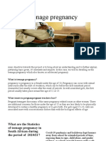 Teenage Pregnancy Presentation