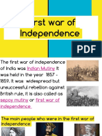 First War of Independence (INDIA)