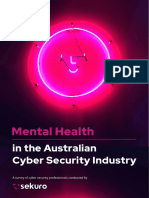 Sekuro Mental Health Cyber Security Survey PDF