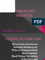 Psikologi Militer Kelompok 4