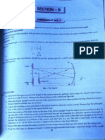 Measure focal length of concave mirror