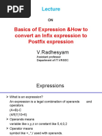 Infix To Postfix