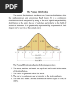 4.3 The Normal Distribution