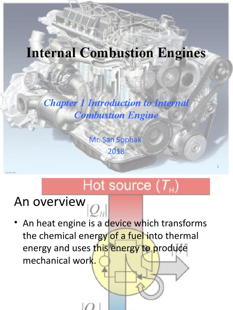 Chapter 1 Introduction To Internal Combustion Engine | PDF | Internal