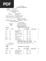 Unofficial Transcript Template PDF Evaluation Methods Learning