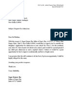 Application For Admission PDF
