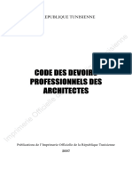 Architecte F 2007 PDF