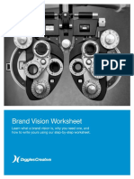 Worksheet Brand Vision PDF