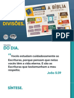 Apostila 2 Divisões Da Biblia PDF