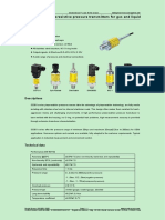 SS301 Piezoresistive Pressure Transmitters