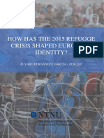 How the 2015 Refugee Crisis Shaped European Identity
