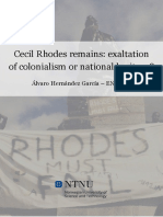 Cecil Rhodes remains debate: Preserving history or glorifying colonialism
