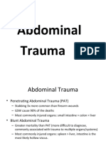 Abdominal Trauma - Cpirozzi