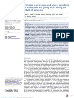 Increases in Depression and Anxiety Symptoms in Adolescents and Young Adults During The COVID-19 Pandemic PDF