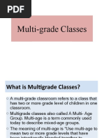 Multigrade