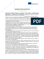 Agreement With Participants PDF