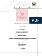 Ever Bilena Cosmetic Direct Sales Case Study by Rivera and Chua PDF