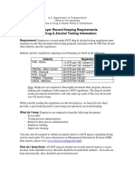 ODAPC Recordkeeping Requirements