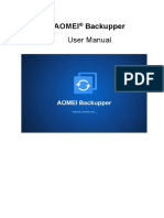 AOMEI Backupper UserManual