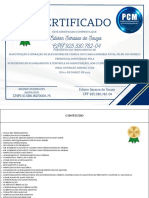 Certificado: Edison Saraiva de Souza CPF 925.330.782-04