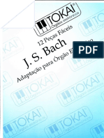 Bach Tokai (Adaptado para Órgão, Com Pedaleira) - 12 Peças PDF