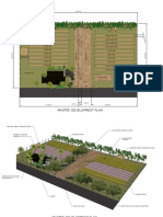 Master plan for backyard flower garden