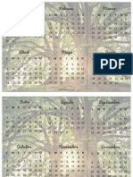 Calendario Bolsillo 2023 Arbol PDF