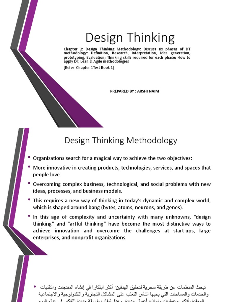 Design Thinking Methodology Phases | PDF | Agile Software Development ...