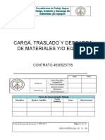 CARGA Y TRASLADO DE MATERIALES