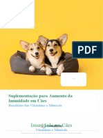 Suplementação para Aumento Da Imunidade em Cães - Material Científico para Visitação (Versão Completa)