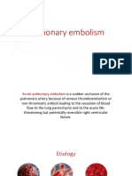 Pulmonary Embolism