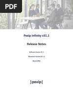 Pexip Infinity Release Notes V31.1.a